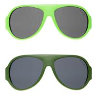 Mokki Click change kinderzonnebril 2-5 jaar groen 2 stuks - thumbnail