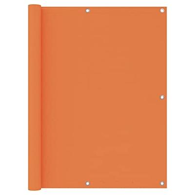 VidaXL Balkonscherm 120x400 cm oxford stof oranje VidaXL Balkonscherm 120x400 cm oxford stof oranje