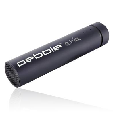 Veho powerbank met speaker Pebble Aria 20 cm zwart Veho powerbank met speaker Pebble Aria 20 cm zwart