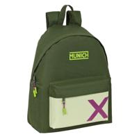 Schoolrugzak Munich Bright khaki Groen 33 x 42 x 15 cm - thumbnail