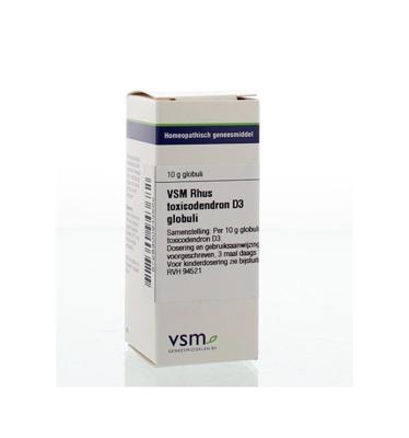VSM Rhus toxicodendron D3 (10 gr) VSM Rhus toxicodendron D3 (10 gr)