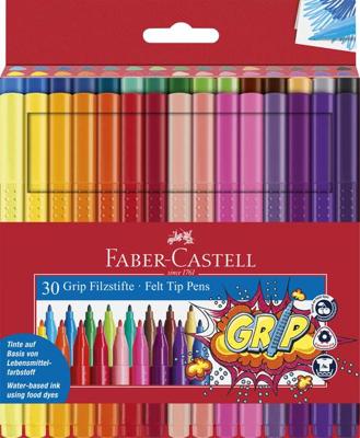 Faber Castell Viltstiften Grip - 30 kleuren