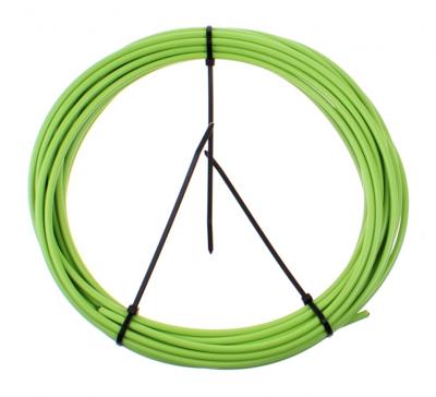 Elvedes rem buitenkabel 5mm (10m)groen liner 1125tef-10-10