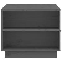 Salontafel 100x50x41 cm massief grenenhout grijs - thumbnail