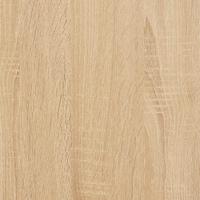 VidaXL Schoenenkast 38x35x50 cm bewerkt hout sonoma eikenkleurig - thumbnail