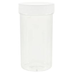 Blockland Plastobel tabletflacon transparant gedopt 110ml 53 Stuks