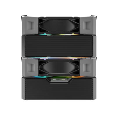 Montech nx600 argb cpu-koeler (zwart)