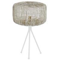 Bureaulamp DKD Home Decor Metaal Wit 220 V 50 W 33 x 33 x 50 cm - thumbnail