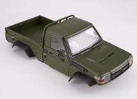 Killerbody Toyota Land Cruiser LC70, Military Green (Mat) - voor Traxxas TRX-4 - thumbnail