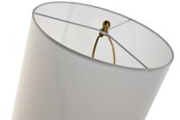 Bureaulamp Home ESPRIT Wit Gouden Ijzer 50 W 220 V 35 x 35 x 78 cm - thumbnail