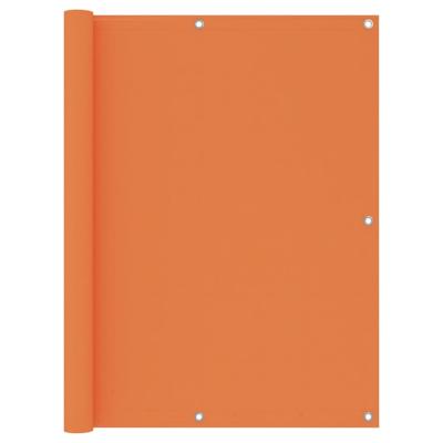 Balkonscherm 120x500 cm oxford stof oranje Balkonscherm 120x500 cm oxford stof oranje
