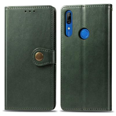 Retro effen kleur lederen gesp mobiele telefoon bescherming lederen draagtas met Lanyard & fotolijstjes & kaartsleuf & portemonnee & beugel functie vo