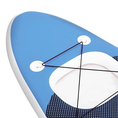 Stand Up Paddleboardset opblaasbaar 360x81x10 cm zeeblauw - thumbnail
