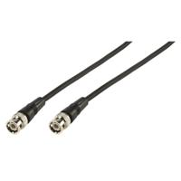 BNC-Videokabel | BNC Male - BNC Male | 1,0 m | Zwart - thumbnail