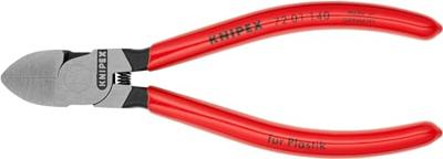 Knipex Zijsnijtang voor kunststof met kunststof bekleed 140 mm - 7201140
