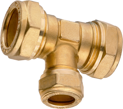 Cornat knelkoppeling/ms t-stuk 22x18x22mm - tec583691 Cornat knelkoppeling/ms t-stuk 22x18x22mm - tec583691