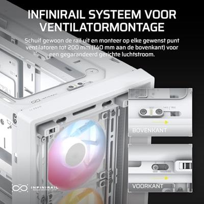 Corsair FRAME 4000D RS ARGB Midi Tower Wit