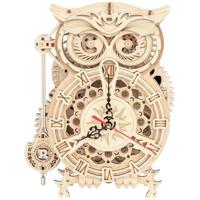 Owl Clock Robotime - Robotime - thumbnail