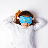 Relaxeazzz Pluche Leeuw Rond Reiskussen & Slaapmasker - thumbnail