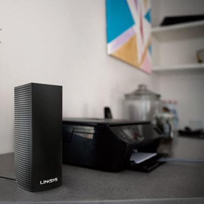 Linksys WHW0303B WLAN access point 867 Mbit/s Black - Linksys WHW0303B, 867 Mbit/s, 400 Mbit/s, 867 Mbit/s, 10,100,1000 Mbit/s, 2.4-5 GHz, IEEE 802.11a,IEEE 802.11ac,IEEE 802.11b,IEEE 802.11g,IEEE