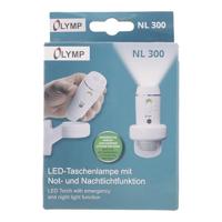 Olympia NL 300 Mini-zaklamp werkt op een accu LED Met nachtlampfunctie, Met noodlichtfunctie 5 h 105 g - thumbnail