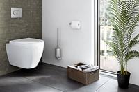 Zack Atore toiletborstel 8.9x52x11.9cm RVS Mat 40416 - thumbnail