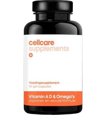 CellCare Vitamin A D & Omega's Capsules 90st