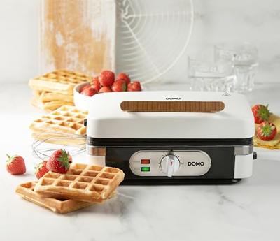 3-in-1 apparaat - DOMO - DO9277C - Croque - wafel - grill - 1100 W - Wit - thumbnail