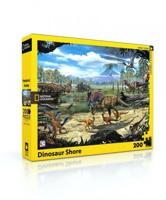 New York Puzzle Company Puzzel Dinosaurusstrand - 200 stukjes - thumbnail