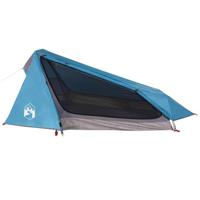 VidaXL Tunneltent 1-persoons waterdicht blauw - thumbnail