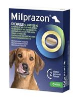 KRKA MILPRAZON KAUWTABLETTEN ONTWORMINGSTABLETTEN HOND - thumbnail