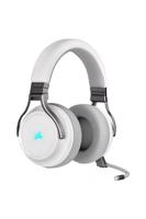 Corsair Virtuoso RGB Headset Bedraad en draadloos Hoofdband Gamen USB Type-A Wit - thumbnail
