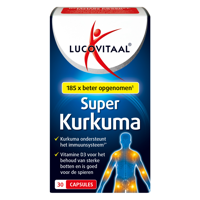 Lucovitaal Super Curcumine X-Tra Krachtig 30Capsules - thumbnail
