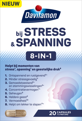 Davitamon Stress & spanning 20 Capsules