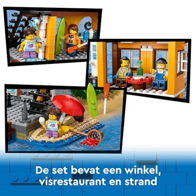LEGO city 60422 haven met vrachtschip - thumbnail