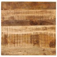 Salontafel 80x80x40 cm massief mangohout - thumbnail