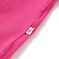 Kindershirt 140 donkerroze - thumbnail