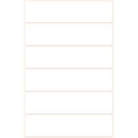 Etiket az 3080 76x19mm wit 36stuks - thumbnail