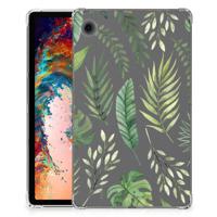 Samsung Galaxy Tab A9 | Siliconen hoesje | Leaves - thumbnail