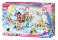 Sluban Power Bricks bouwstenen set - RC Offroad wagen (M38-B0991) - thumbnail