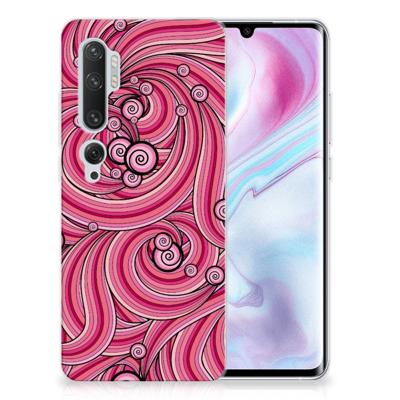 Xiaomi Mi Note 10 Pro | Hoesje maken | Swirl Pink Xiaomi Mi Note 10 Pro | Hoesje maken | Swirl Pink