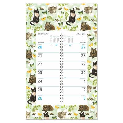 Franciens Katten Weekomleg op schild 2027 Vlinders in het Groen