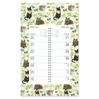 Franciens Katten Weekomleg op schild 2027 Vlinders in het Groen - thumbnail