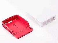 Raspberry Pi® ALLNET - Raspberry Pi 4 Zubehör - offizielles Gehäuse rot/weiß fuer 4 SBC-behuizing Geschikt voor model: Raspberry Pi® 4 B Rood, Wit - thumbnail