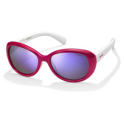 Polaroid zonnebril 8004/S roze/wit Polaroid zonnebril 8004/S roze/wit