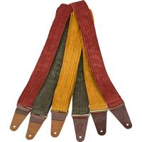 Fender Corduroy Strap Antique Cherry 2 inch gitaarband - thumbnail