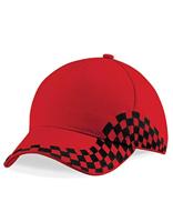 Beechfield CB159 Grand Prix Cap - Black - One Size - thumbnail
