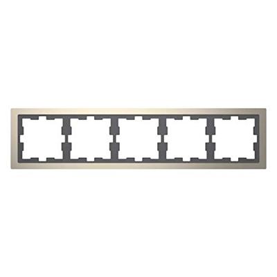 Merten MEG4050-6550 Afdekking Frame System Design Nikkel 1 stuk(s)