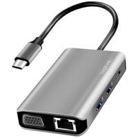 LogiLink UA0410 USB-C dockingstation Geschikt voor merk (dockingstation): Universeel USB-C Power Delivery - thumbnail