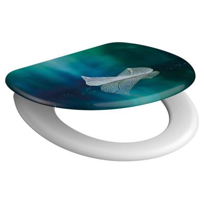 Duroplast WC-bril FALLEN LEAF met soft-close